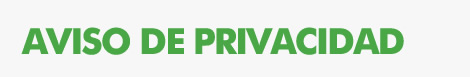 Aviso de Privacidad